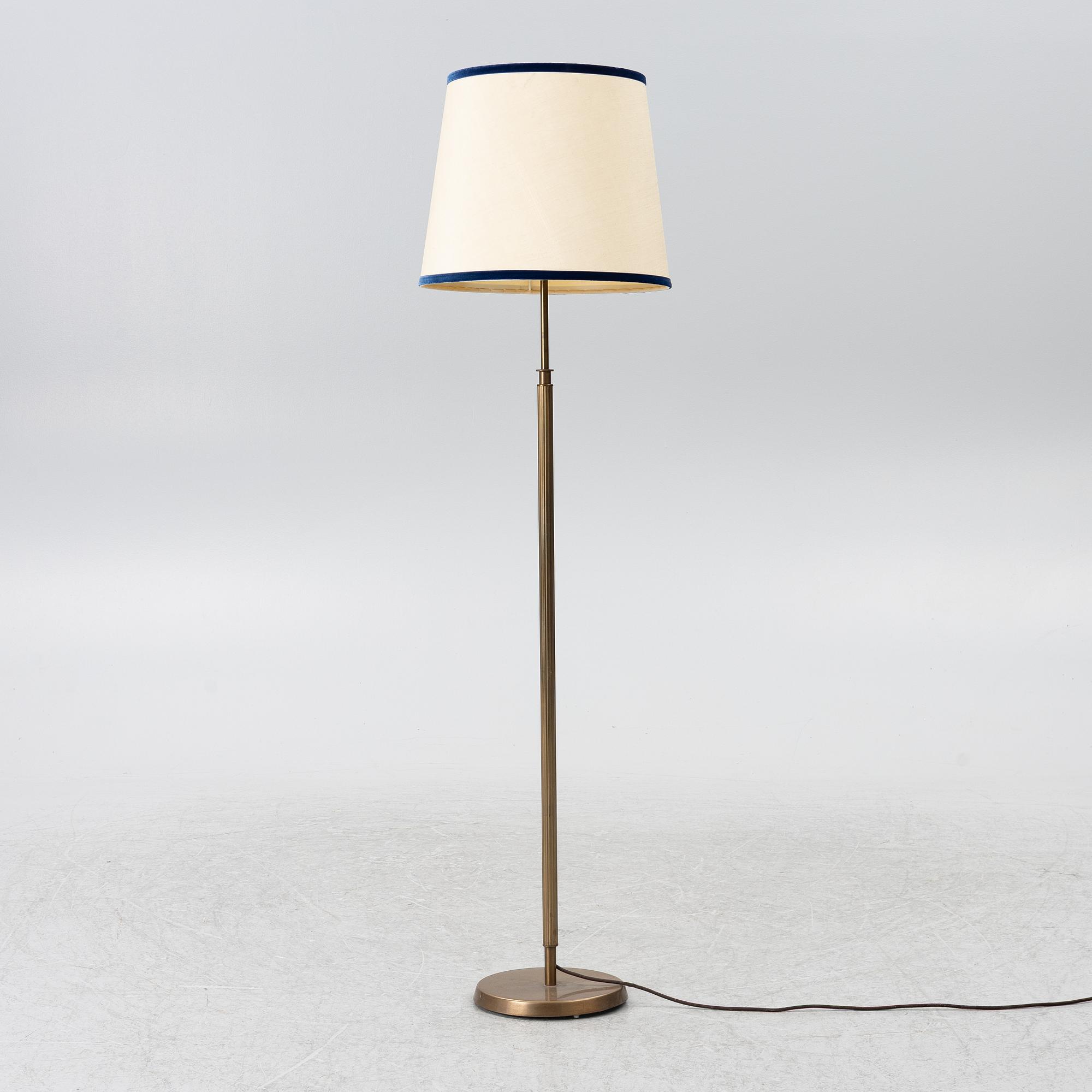 A floor lamp, HW Armatur, 1950s-60s.