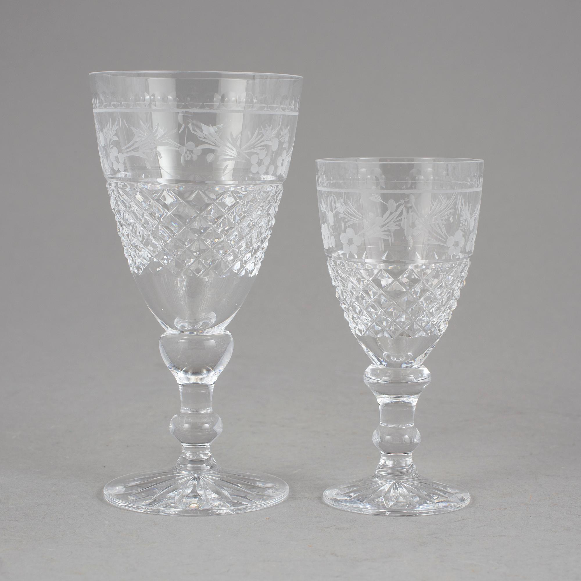 GLASSERVISDELAR, 8 st, "Elvira Madigan", Kosta.