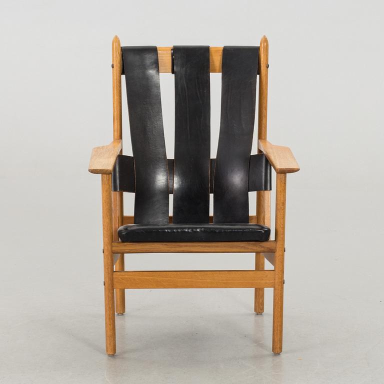 GUNNAR EKLÖF, armlänstol "Åkerblomstolen" för Gärsnäs Möbler 1950/60-tal.