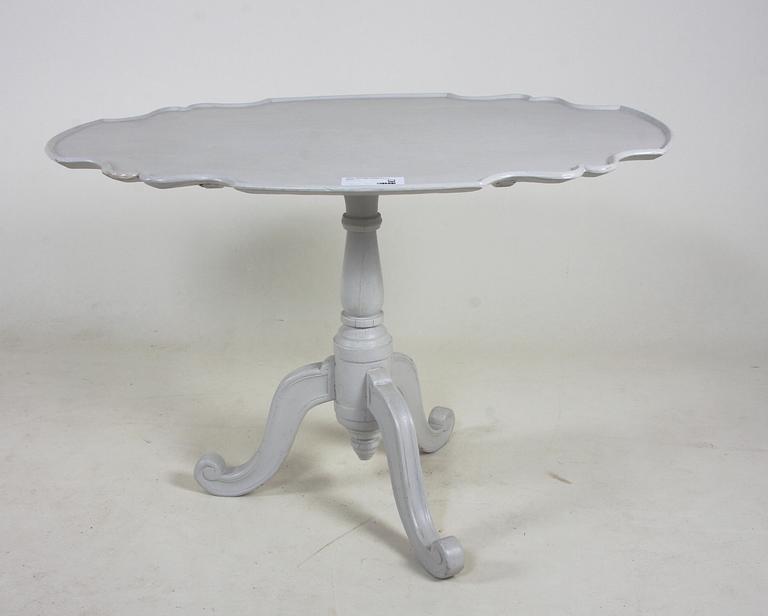 FÄLLBORD/PELARBORD, rokokostil, 1800-talets första hälft.