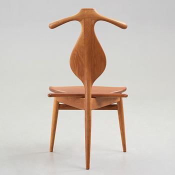 Hans J. Wegner, "Bachelor's chair/ "Jakkens Hvile", Johannes Hansen, Danmark ca 1959.
