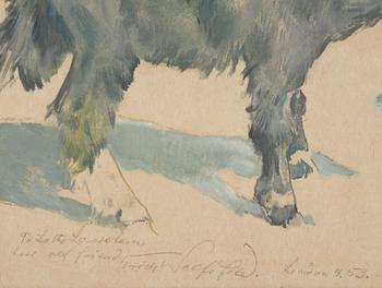 Erich Wolfsfeld, Child and goat.