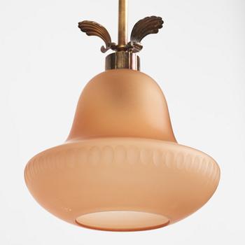 Harald Notini, a ceiling lamp, model "6605", Arvid Böhlmarks Lamp Factory, Sweden 1930s.