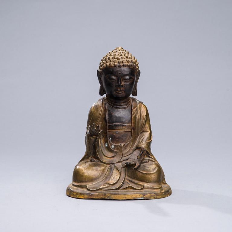 BUDDHA, metall, Kina 1900-talets första hälft.