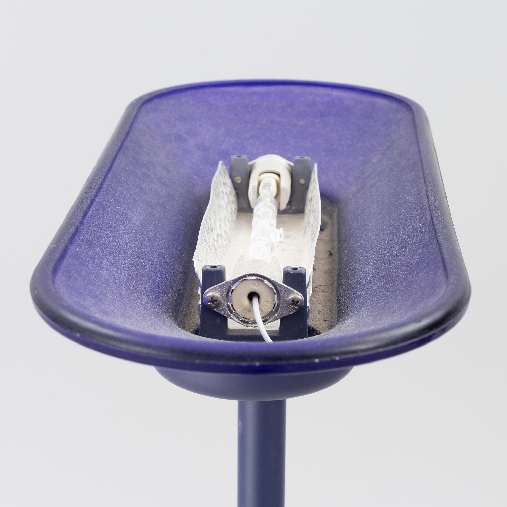 Perry King, Santiago Miranda & Gianluigi Arnald, a pair of floor lamps, "Jill", Arteluce, Italy.