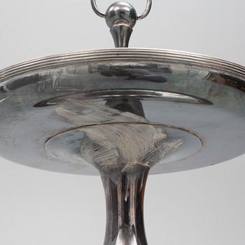 Étagèr /serving stand, Württembergische Metallwarenfabrik (WMF), Germany, 20th century.