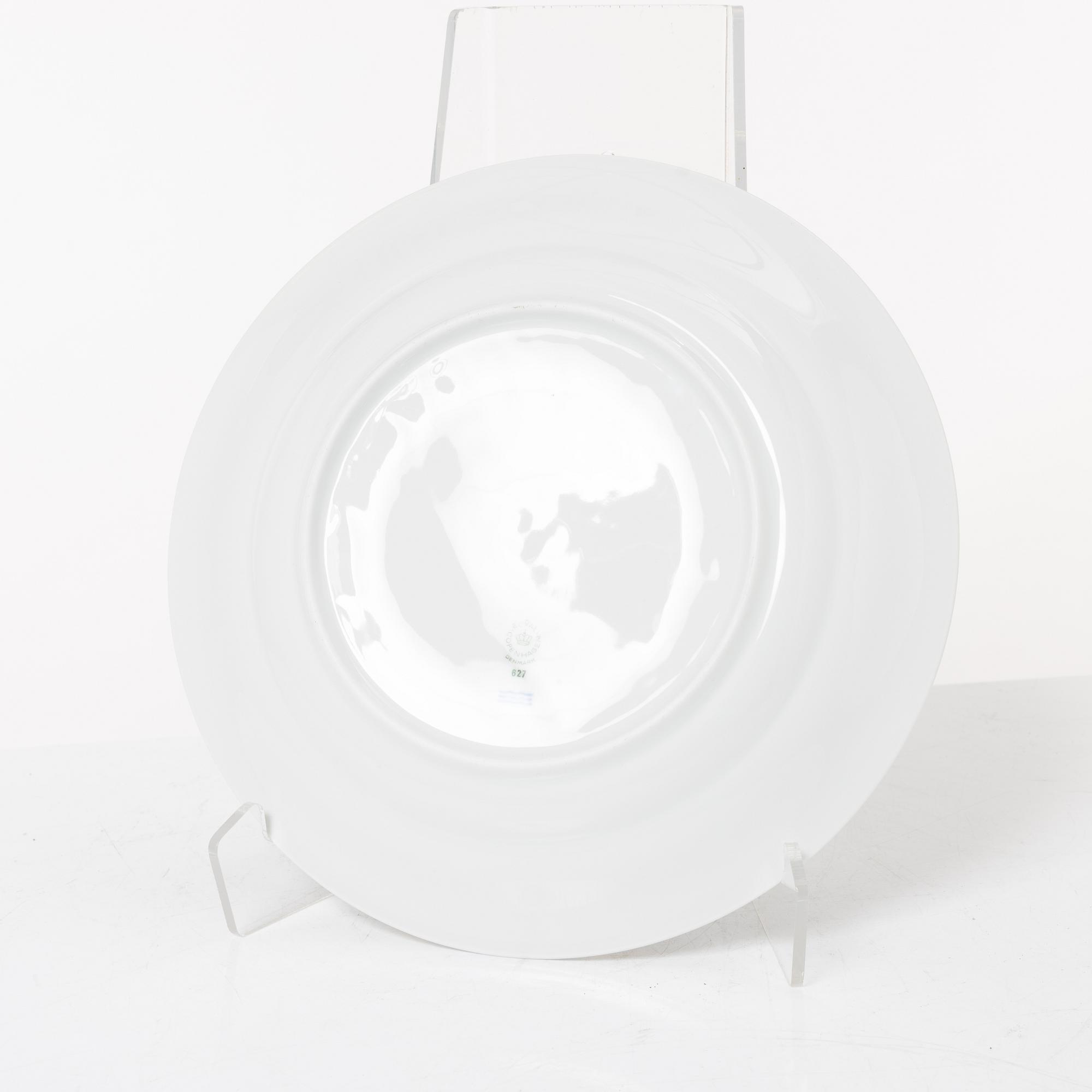 Royal Copenhagen, a 66-piece dinner and coffee service, 'Magnolia', Denmark, 1992-99.