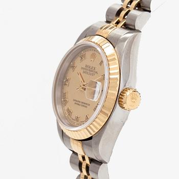 Rolex, Oyster Perpetual, Datejust, rannekello, 26 mm.