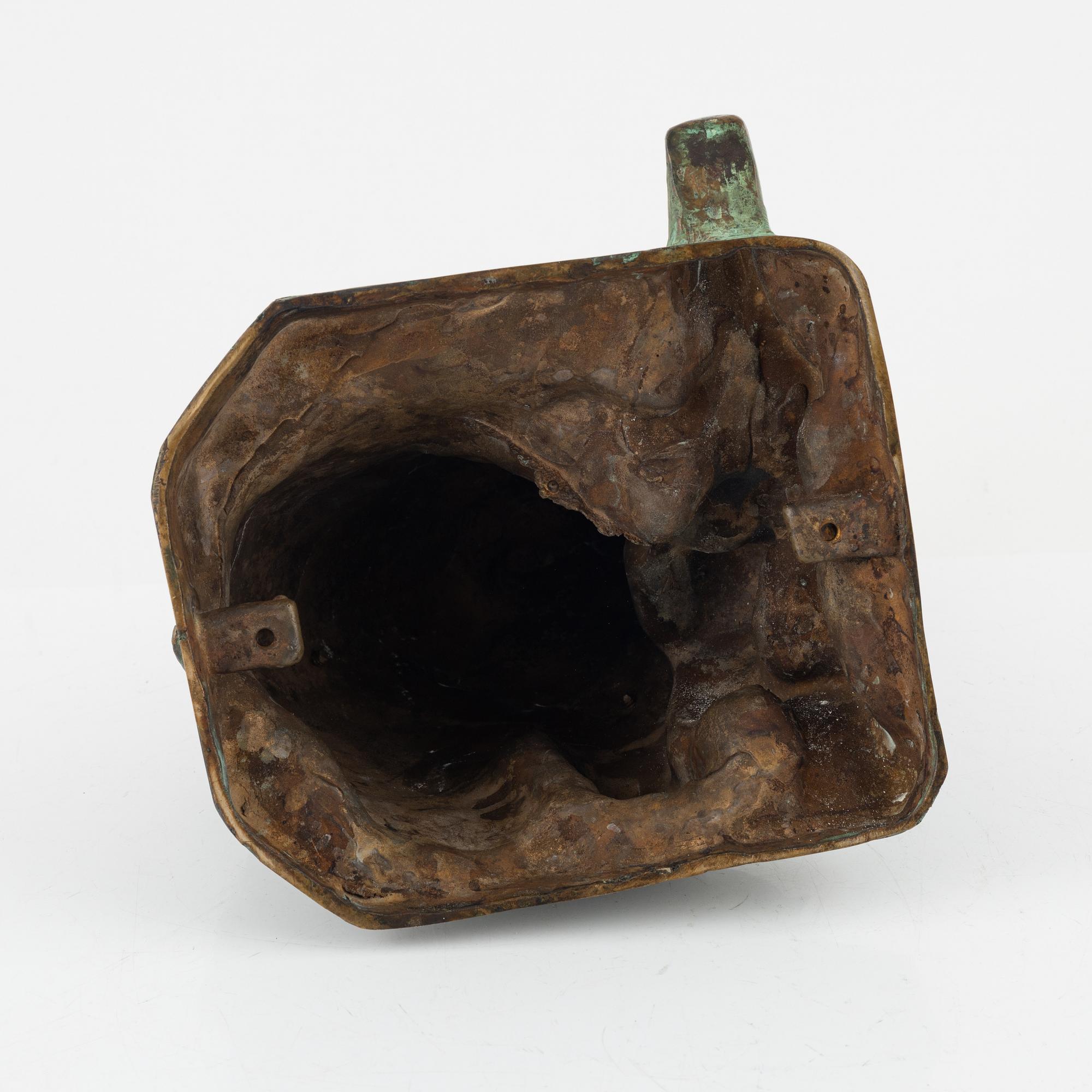 Carl Fagerberg, skulptur, signerad, brons.