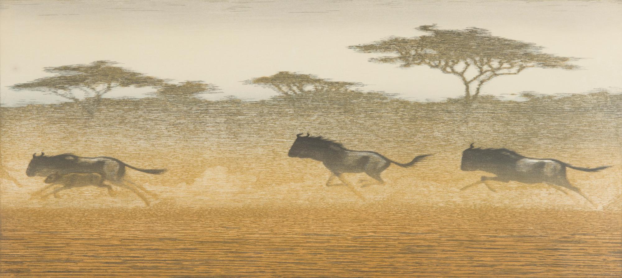Toshi Yoshida, "Running".