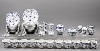 KAFFESERVISDELAR, 33 delar, porslin, Royal Copenhagen.
