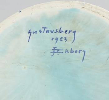 YTTERFODER, "Sgrafitto", Josef Ekberg Gustavsberg 1923.