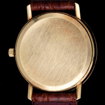 HERRARMBANDSUR, Omega, Genève, 14k guld, 1970-talets första hälft.