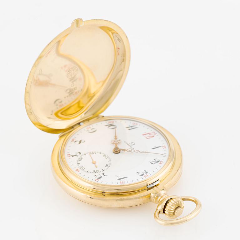 Collection of Twelve Exclusive Gold Pocket Watches, Patek Philippe, Vacheron & Constantin, Omega, IWC, and others.