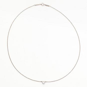 Tiffany & Co, Elsa Peretti, kaulakoru, "Diamonds by the Yard", platinaa ja briljanttihiottu timantti.