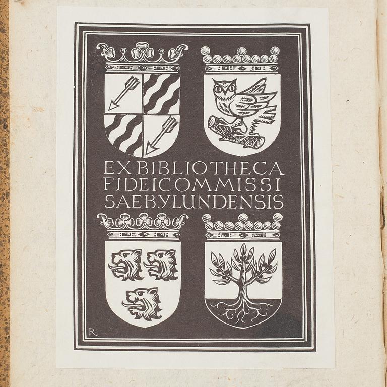 BOK, Bulstrode Whitelocke:en, Uppsala 1777.