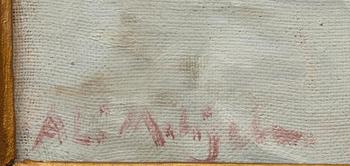 ALI MUNSTERHJELM, olja på duk, sign.