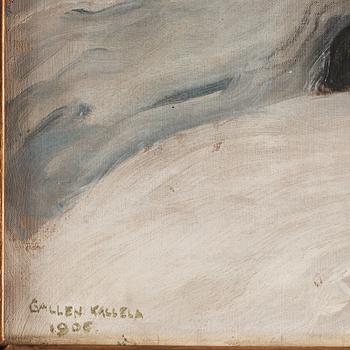 Akseli Gallen-Kallela, "The lair of the lynx".