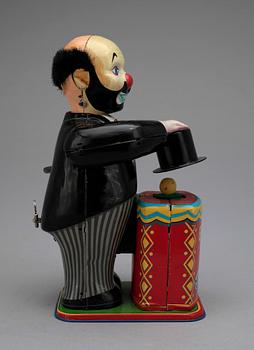 LEKSAK, plåt, "Bobo the Magician", Japan, 1900-talets mitt.