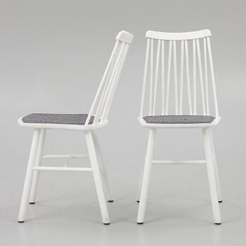 Markus Johansson, four 'Zigzag' chairs, Hans K.