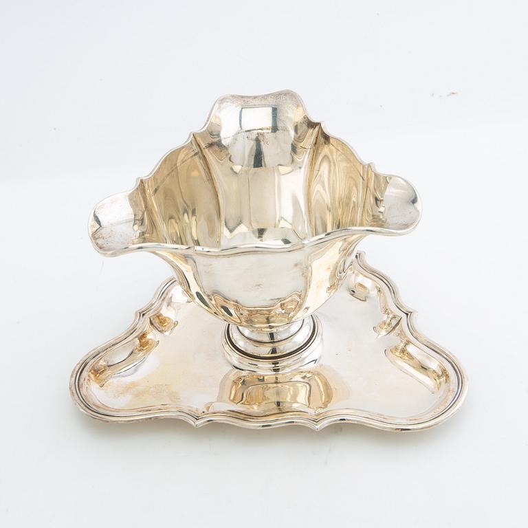Sauce bowl, silver probably CC Christensen Randers Denmark 1925.