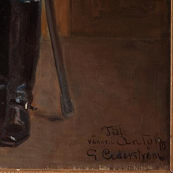 Gustaf Cederström, ”Hästgardeskorpral”.