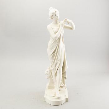 A Gustavsberg parian figurin dated 1904.