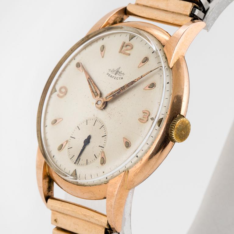 PERFECTA, wristwatch, 35 mm.