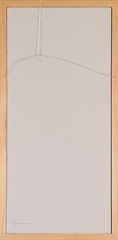 Eva-Irmeli Oksanen, kuvakudos, merkitty ja päivätty 1967 a tergo.