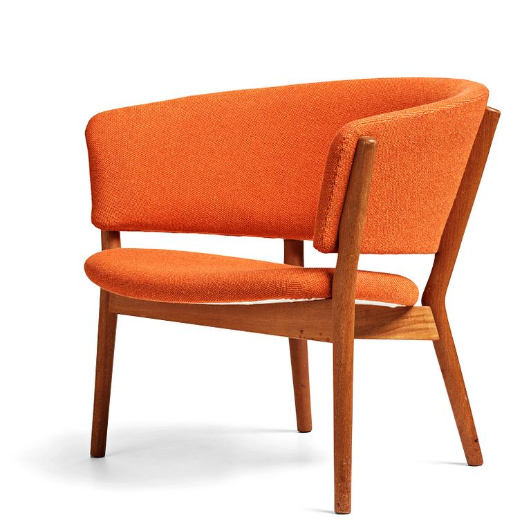 Nanna Ditzel, fåtölj, Søren Willadsen, Danmark, 1950-60-tal.