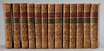 BOKVERK, 13 vol, "Mémoires pour servir a l Histoire de Madame de Maintenon...", av de la Beaumelle, Mastricht 1778.