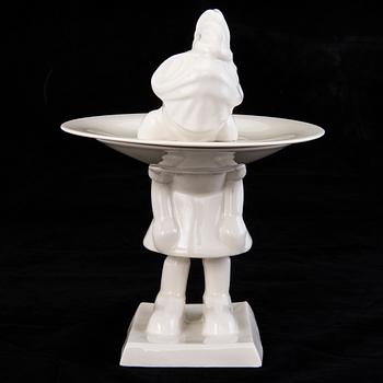 KIM SIMONSSON, tarjoiluvati, posliinia, signeerattu KIM 2013.