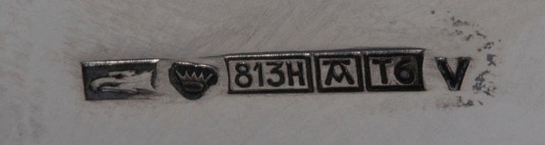 DRYCKESKANNA, silver, Auran Kultaseppä, Åbo 1948. Vikt 892 g.