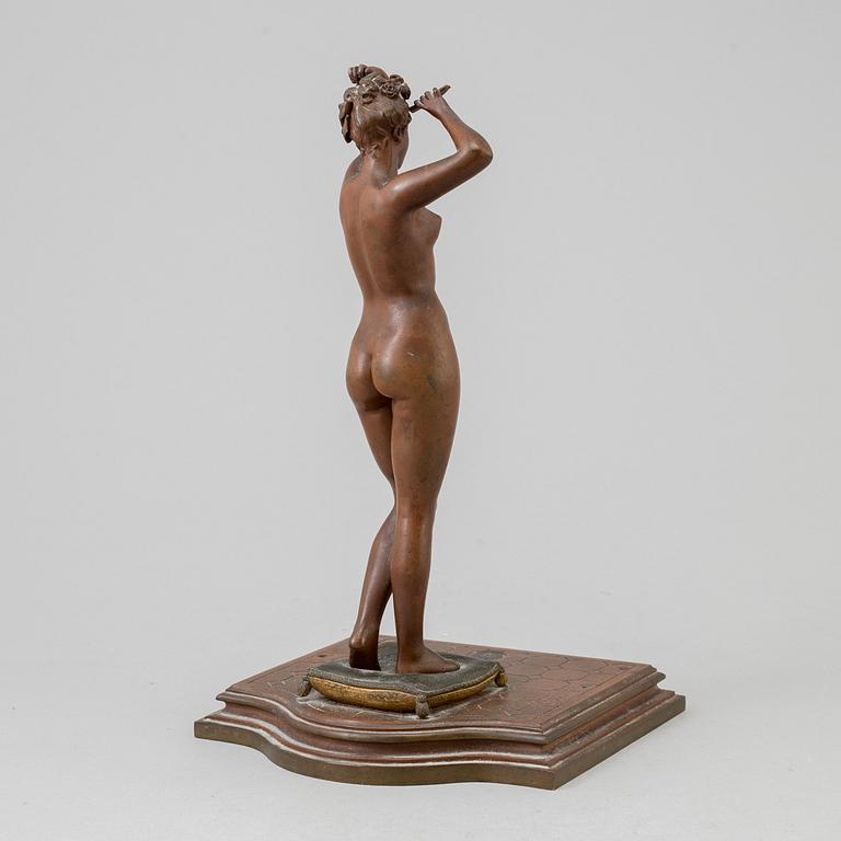 EMILE PINEDO, after. Sculpture, bronze. Signed with a stamp and with foundry mark.