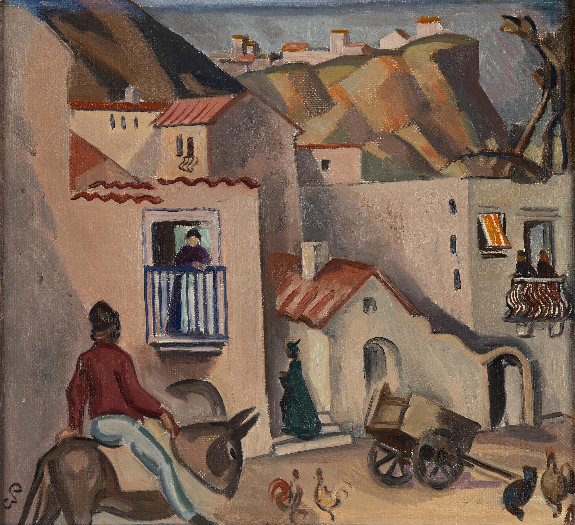 GEORG PAULI, oil on canvas, signed.