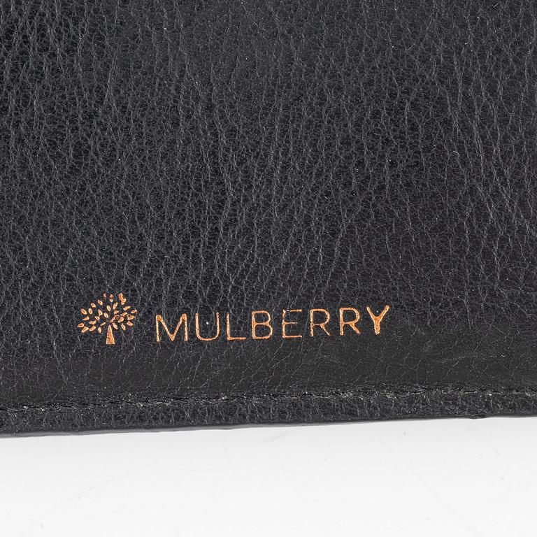 Mulberry, väska och plånbok.