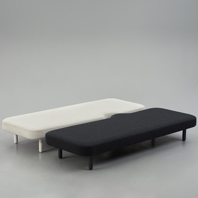 Claesson Koivisto Rune, "Adam and Eve", a pair of daybeds, Klein Dytham architecture, Japan, 2003.