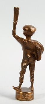 BLOMBERG, STIG, skulptur, brons. Sign.