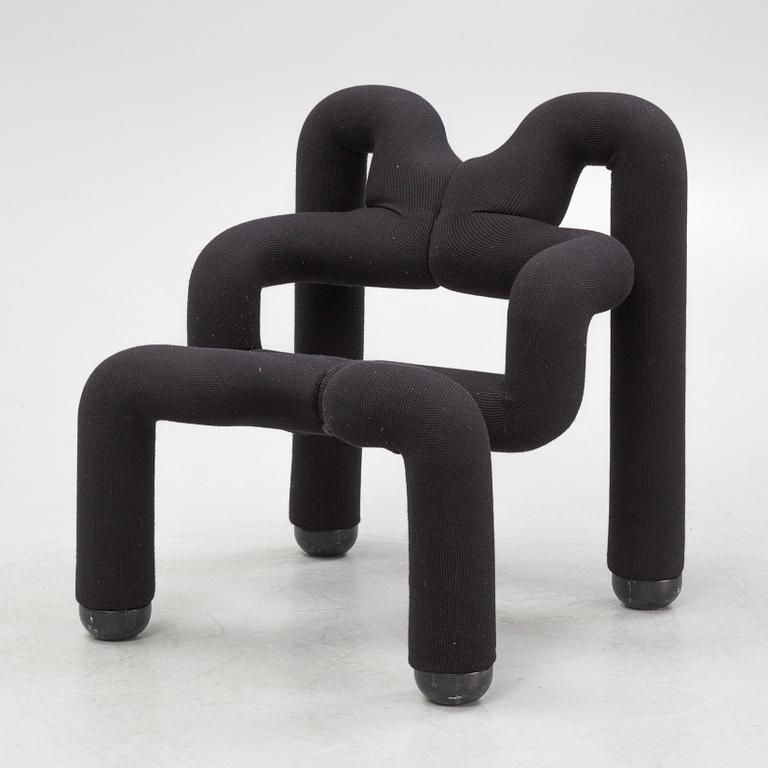 Terje Ekstrøm, armchair, "Ekstrem", Stokke Fabrikker, Norway, late 20th century.