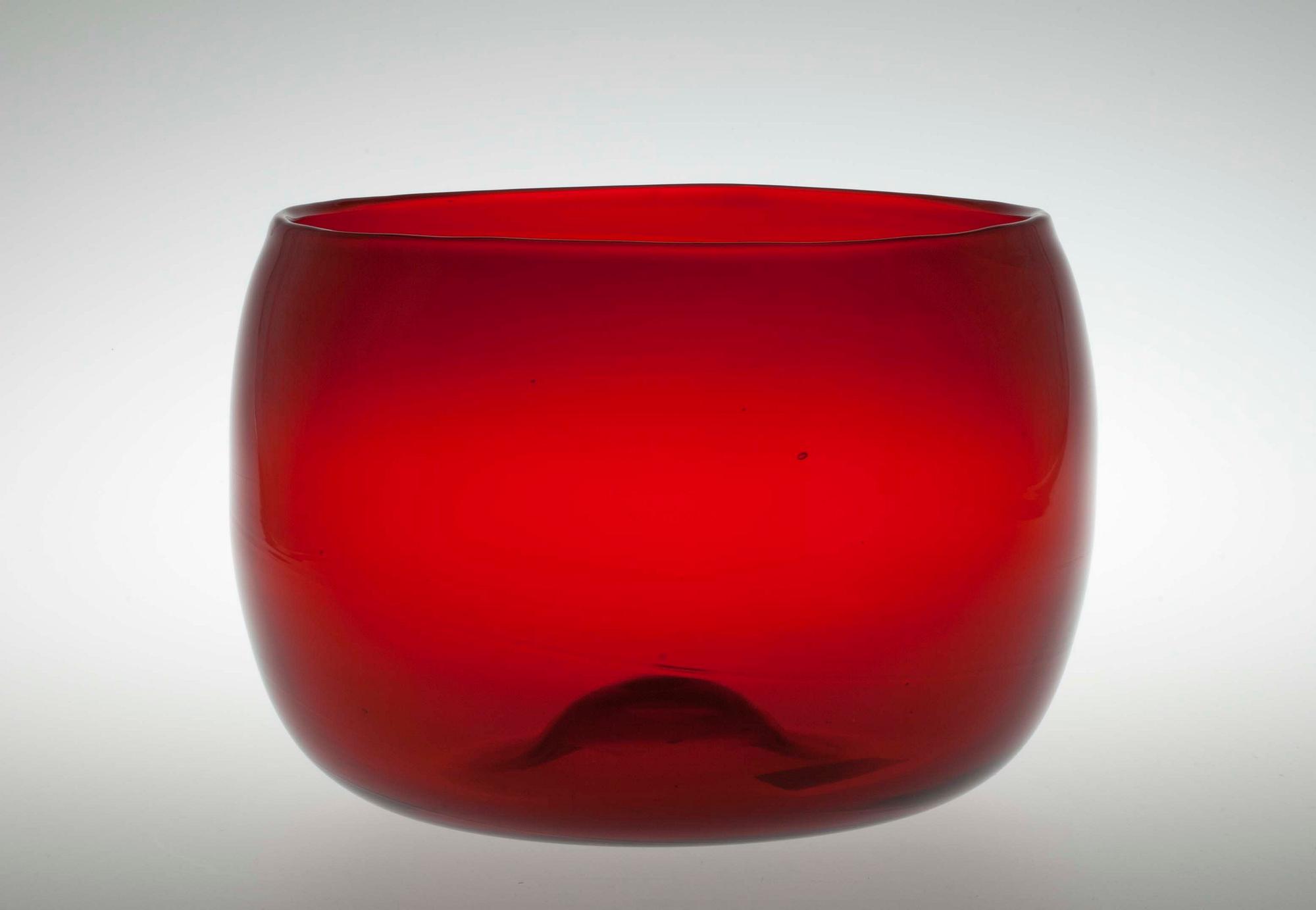 SKÅL. glas, sign. Kaj Franck, Nuutajärvi Notsjö.