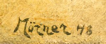 Stellan Mörner, olja duk signerad och daterad 48.