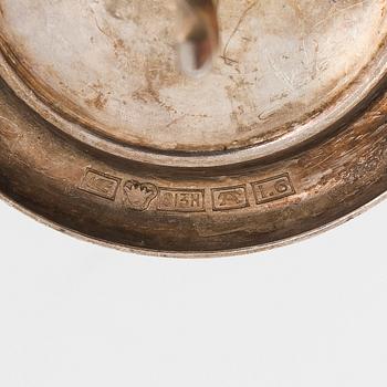 Bestickuppsättning, 138 delar, silver, "Musslan", finska tillverkare, 1927-73.