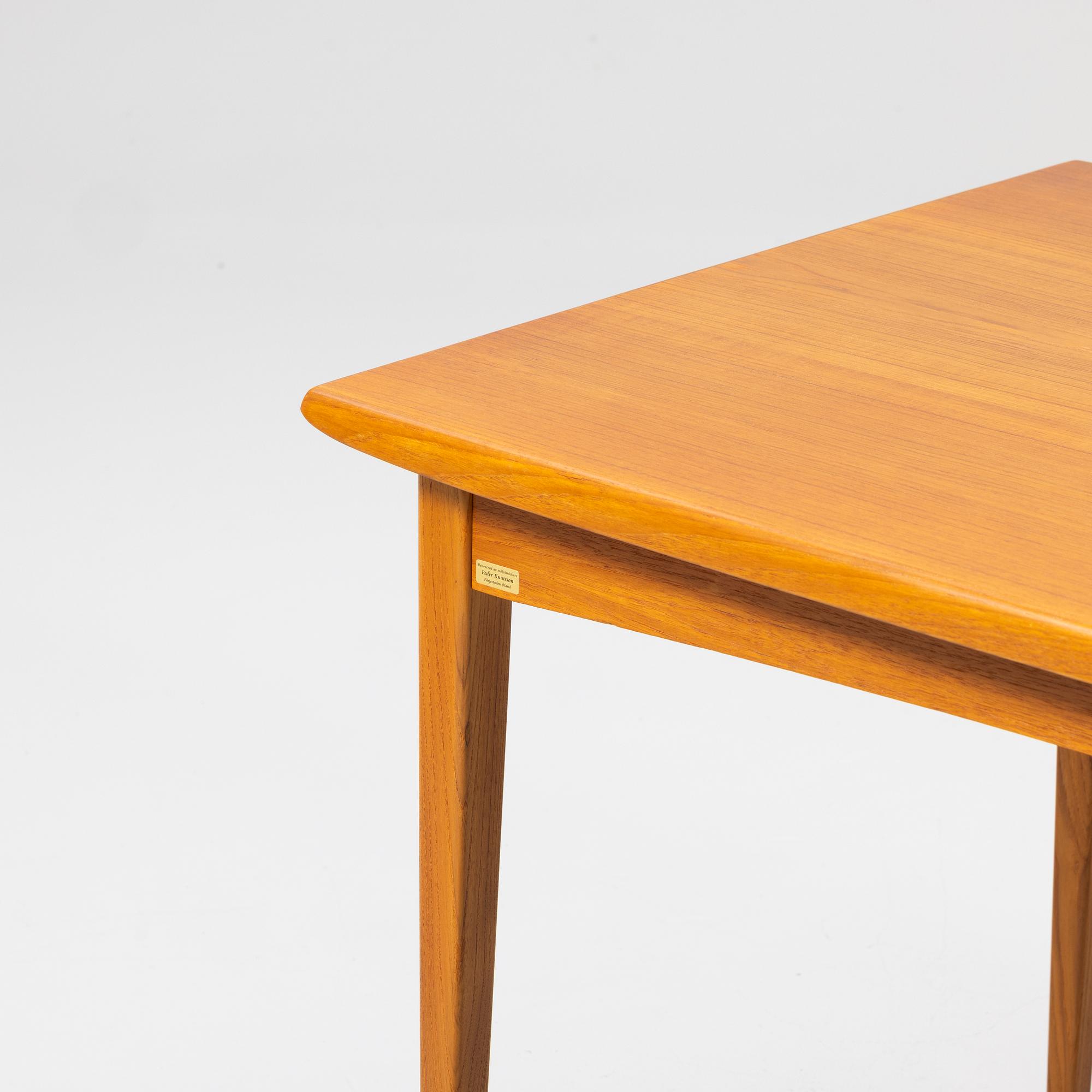 Matbord, 1960-tal.