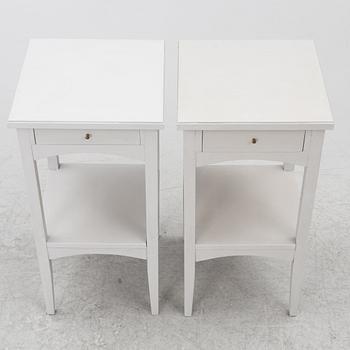 A pair of night stands, circa 1900.