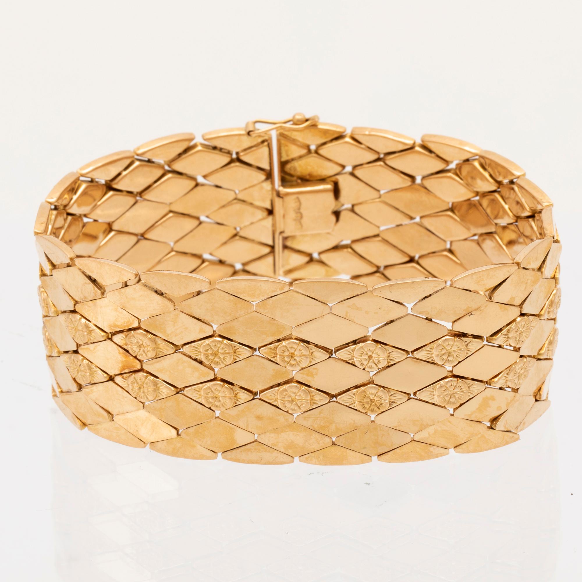 Armband 18K guld Vicenza Italien.