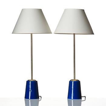 Hans-Agne Jakobsson, a pair of table lamps, Hans-Agne Jakobsson AB, Åhus, 1950s.