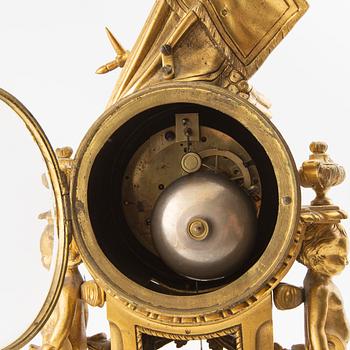 Mantel clock in Louis XVI style, 19th century.