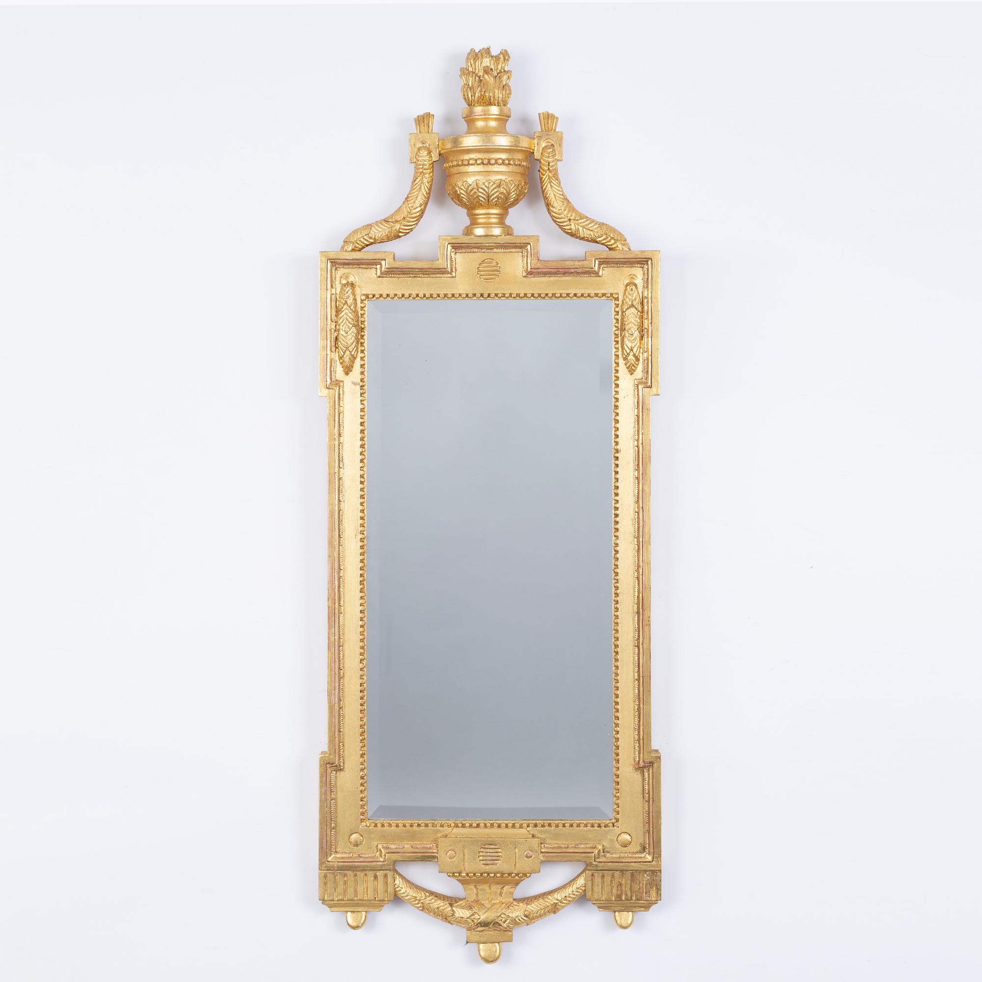 Spegel, gustaviansk stil, "Meunier", ur IKEA:s 1700-talsserie, 1990-tal.