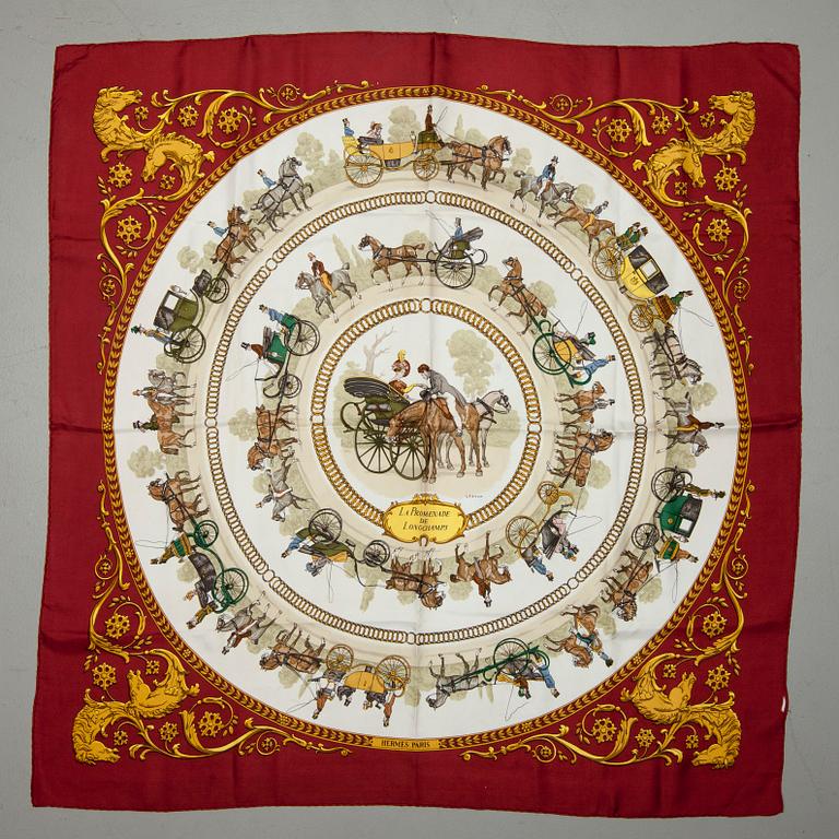 SCARF, "La Promenade de Longchamps", Hermès.