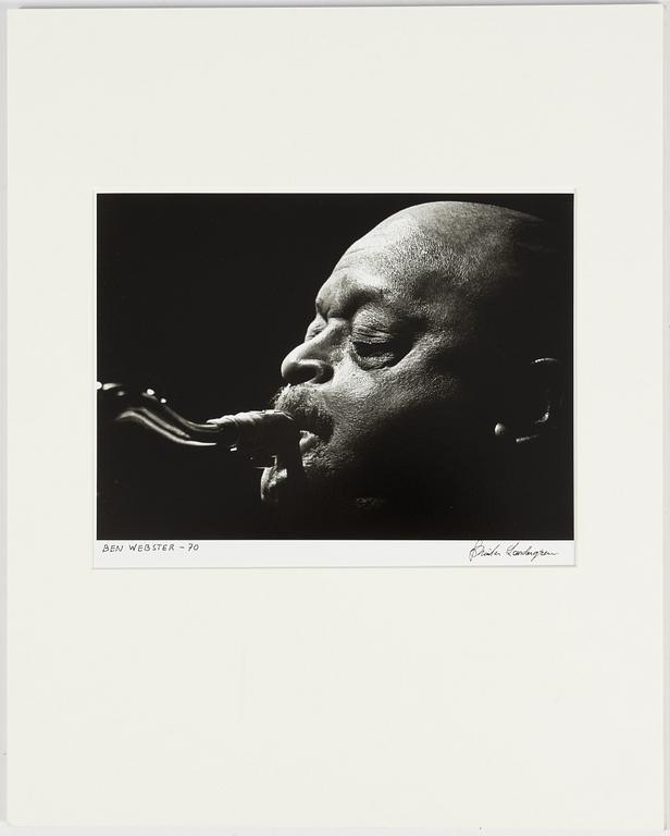 Christer Landegren, Ben Webster, 1970.